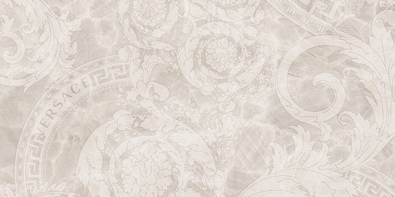Versace Meteorite Megabarocco Bianco 60x120 Naturale