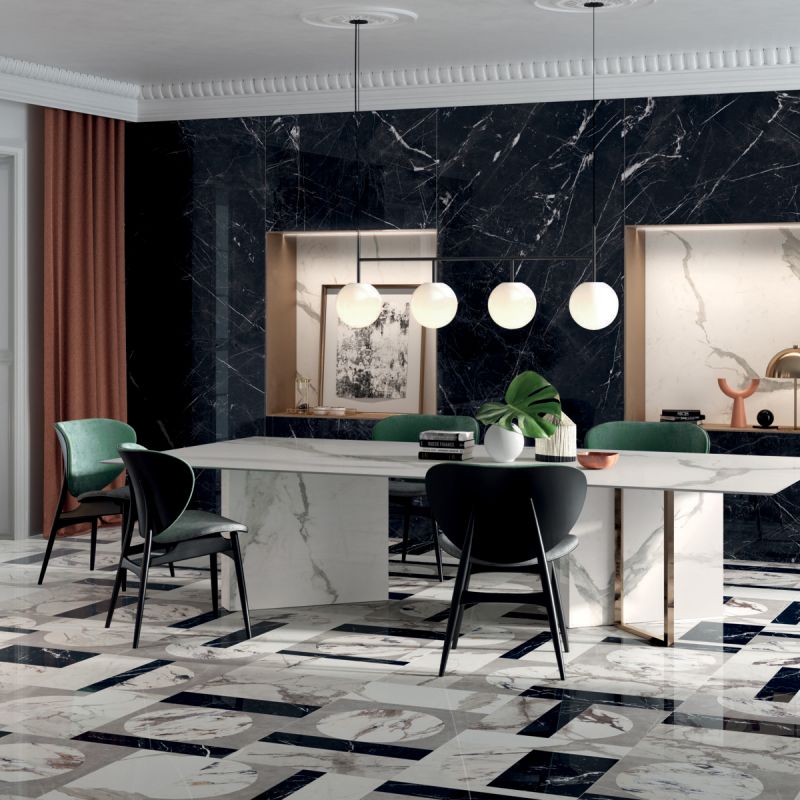 Sensi Up Intarsia 120x120 Lux - Gres Porcellanato di ABK - Prezzo solo €162! Compra ora su CEGO CERAMICHE
