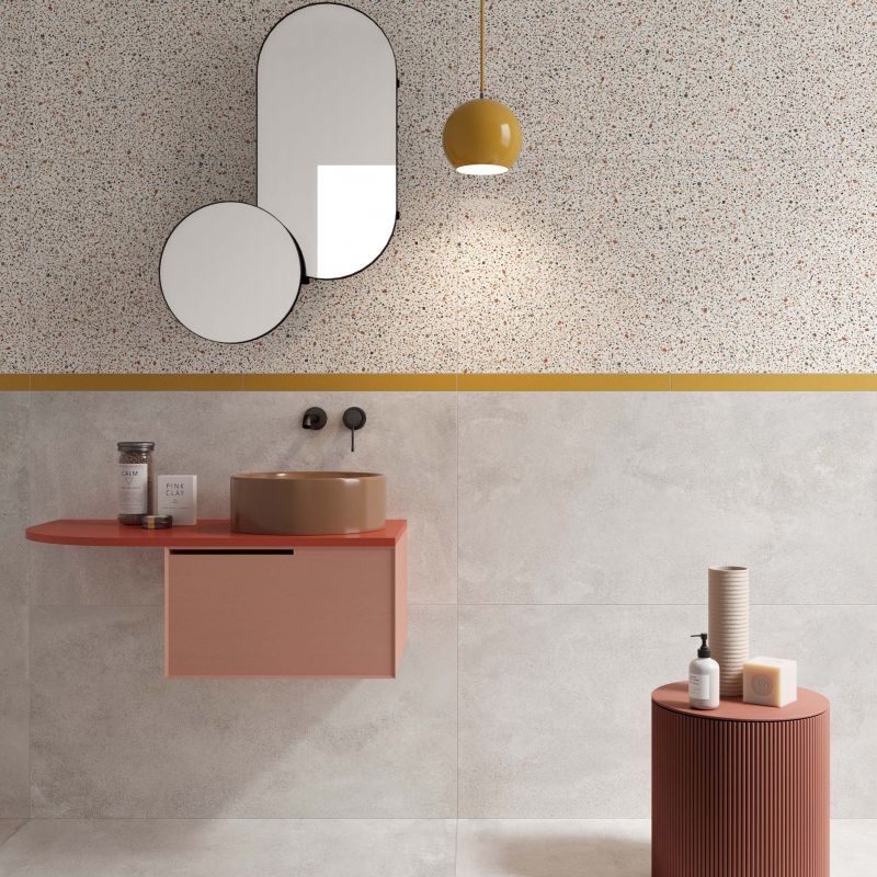 Blend Concrete Moon 120x120 Naturale - Gres Porcellanato di ABK - Prezzo solo €119.47! Compra ora su CEGO CERAMICHE
