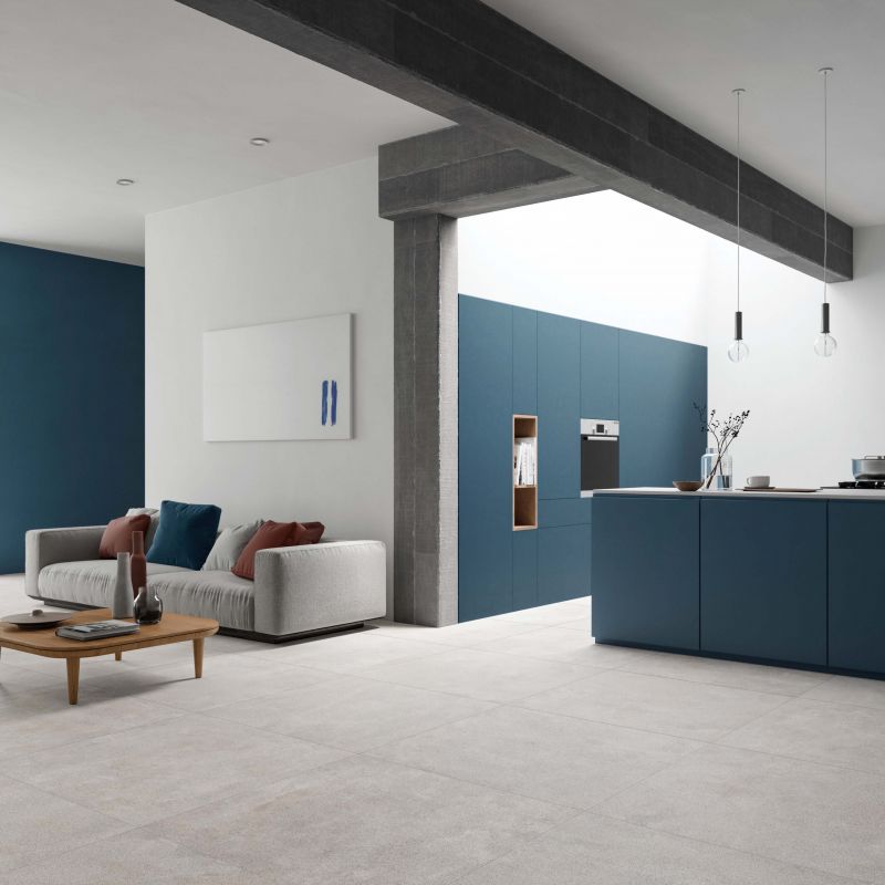 Blend Concrete Moon 120x120 Naturale - Gres Porcellanato di ABK - Prezzo solo €119.47! Compra ora su CEGO CERAMICHE