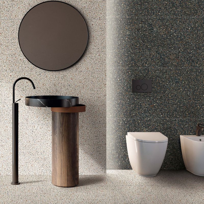 Blend Dots Multiwhite 60x120 Naturale - Gres Porcellanato di ABK - Prezzo solo €47.16! Compra ora su CEGO CERAMICHE