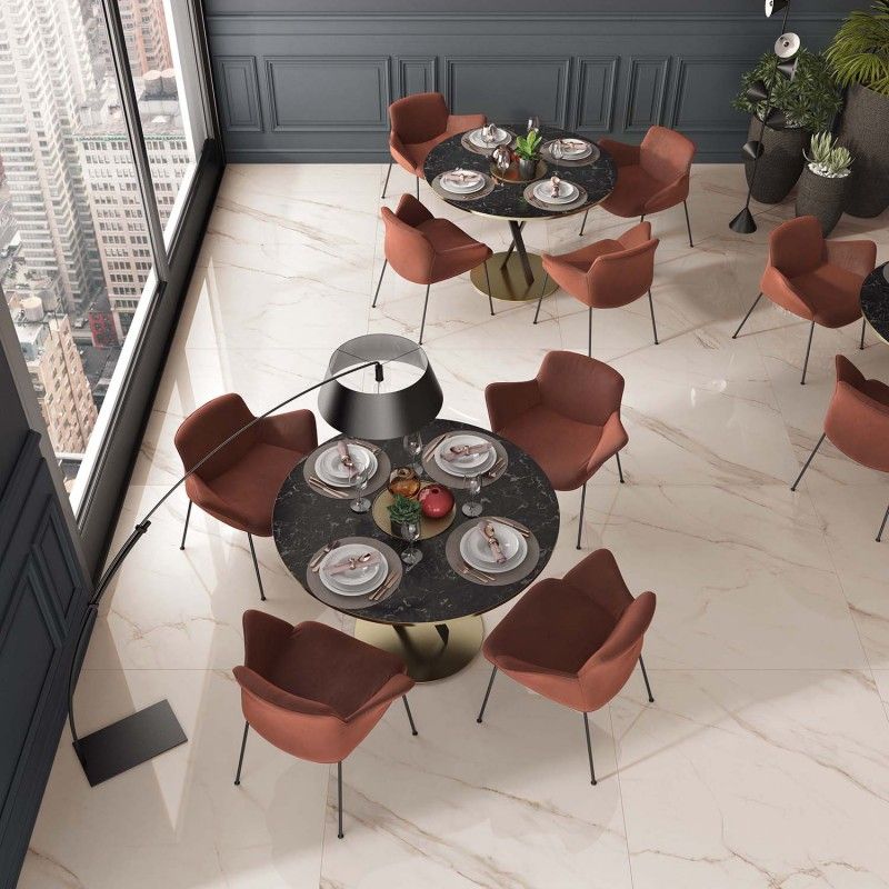 Sensi Up Calacatta Gold 120x120 Lux - Gres Porcellanato di ABK - Prezzo solo €154.44! Compra ora su CEGO CERAMICHE