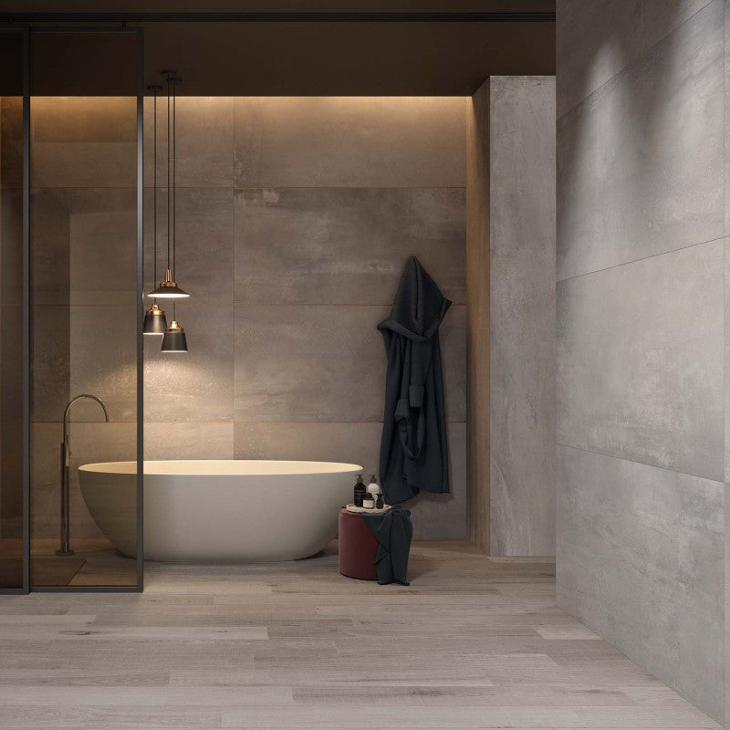 Interno 9 Silver 120x120 Naturale - Gres Porcellanato di ABK - Prezzo solo €116.74! Compra ora su CEGO CERAMICHE