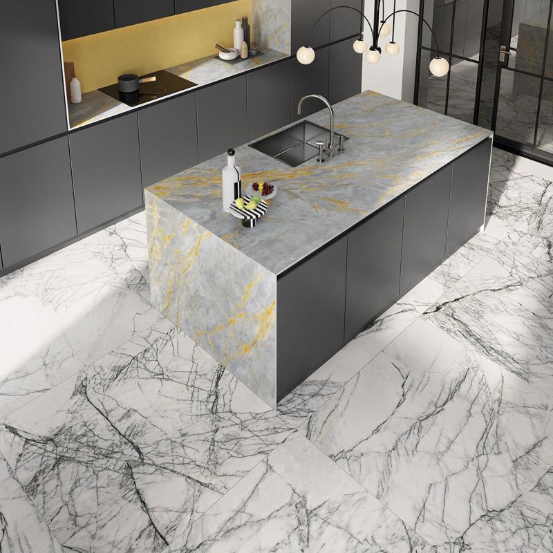 Sensi Signoria Lilac Grey 120x120 Lux - Gres Porcellanato di ABK - Prezzo solo €154.44! Compra ora su CEGO CERAMICHE