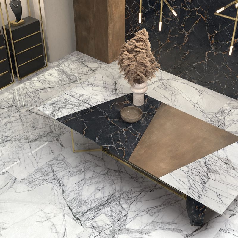 Sensi Signoria Lilac Grey 120x120 Lux - Gres Porcellanato di ABK - Prezzo solo €154.44! Compra ora su CEGO CERAMICHE