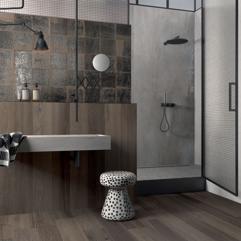 Poetry Wood Mud 20x120 Naturale - Gres Porcellanato di ABK - Prezzo solo €42.66! Compra ora su CEGO CERAMICHE