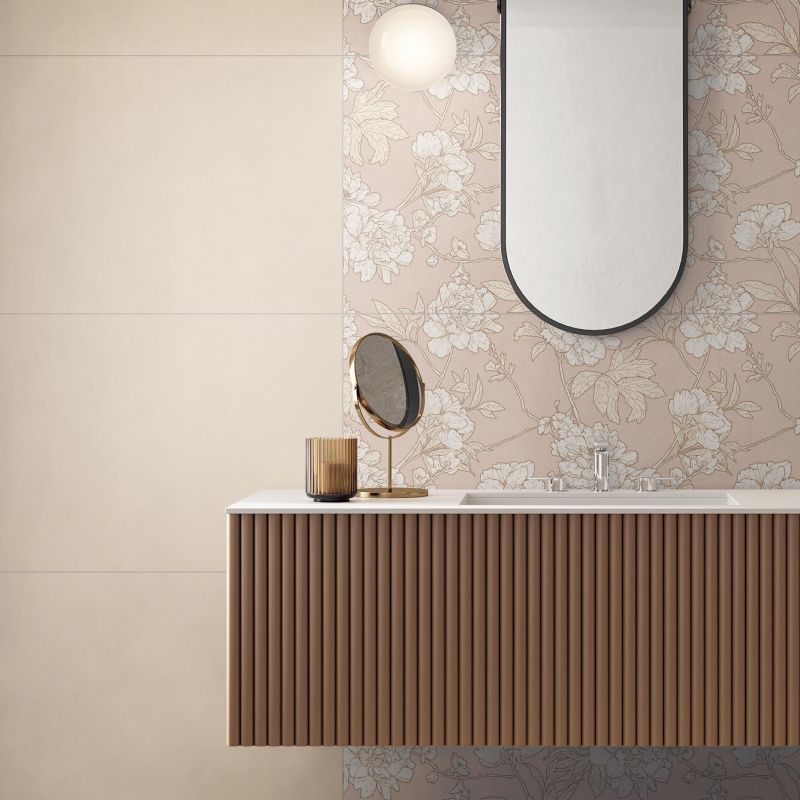 Floralia Beige 60x120 - Pasta Bianca di Ariana Ceramiche - Prezzo solo €68! Compra ora su CEGO CERAMICHE