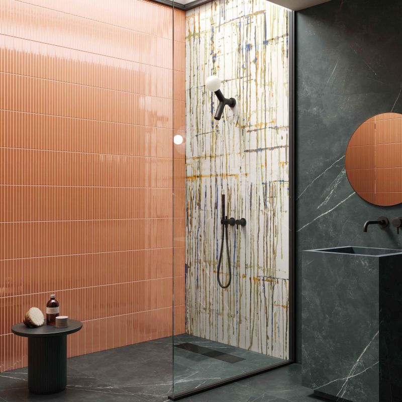 Flow Tangerine Glossy 6x25 - Pasta Bianca di Flaviker - Prezzo solo €16.90! Compra ora su CEGO CERAMICHE