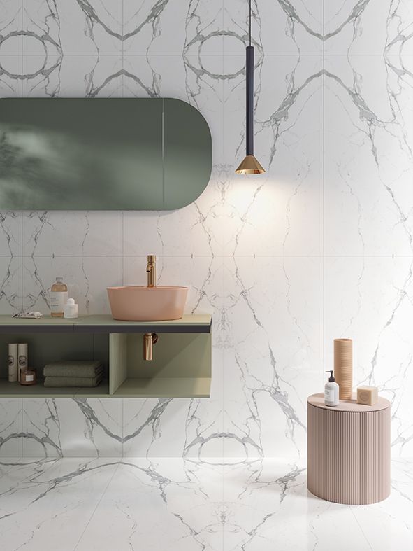 Sensi Signoria Statuario Light 120x120 Antique 3D - Gres Porcellanato di ABK - Prezzo solo €173.56! Compra ora su CEGO CERAMICHE