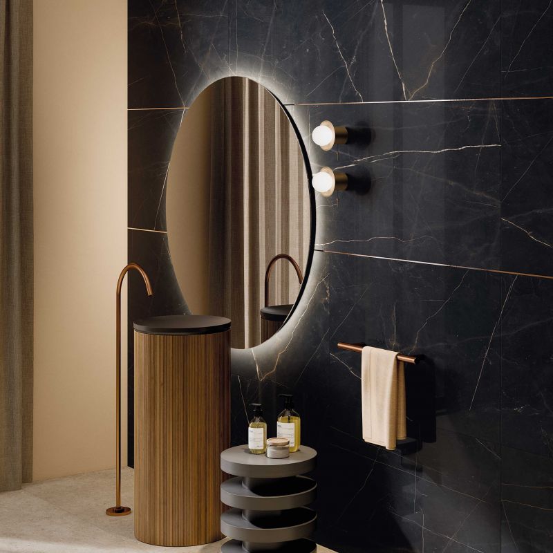 Sensi 900 Precious Black 120x120 ant.3D - Gres Porcellanato di ABK - Prezzo solo €173.56! Compra ora su CEGO CERAMICHE