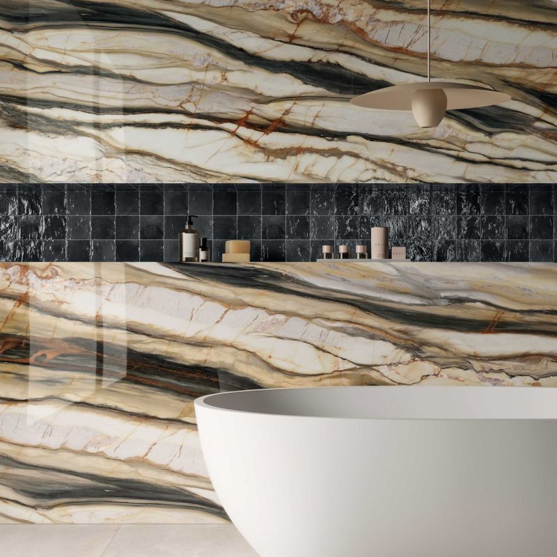 Sensi 900 Oyster Gold 120x120 Lux - Gres Porcellanato di ABK - Prezzo solo €154.44! Compra ora su CEGO CERAMICHE
