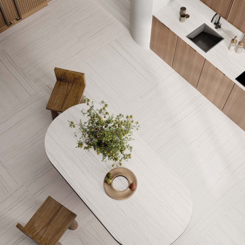 Sensi Nuance White Macaubas 120x120 LUX 3D - Gres Porcellanato di ABK - Prezzo solo €173.56! Compra ora su CEGO CERAMICHE
