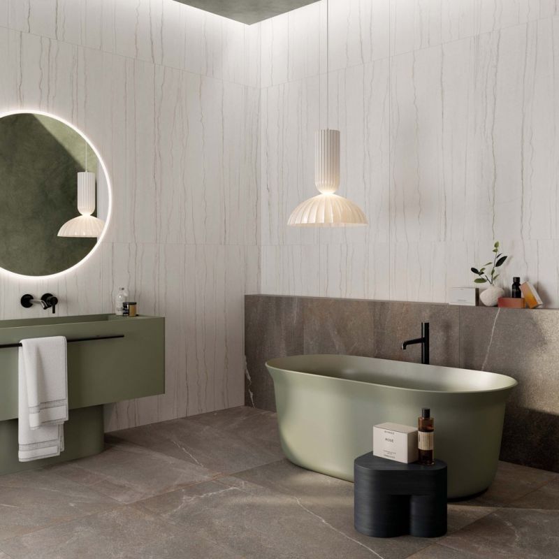 Sensi Nuance White Macaubas 120x120 LUX 3D - Gres Porcellanato di ABK - Prezzo solo €173.56! Compra ora su CEGO CERAMICHE