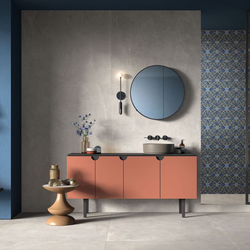 Blend Concrete Ash 120x120 Naturale - Gres Porcellanato di ABK - Prezzo solo €119.47! Compra ora su CEGO CERAMICHE