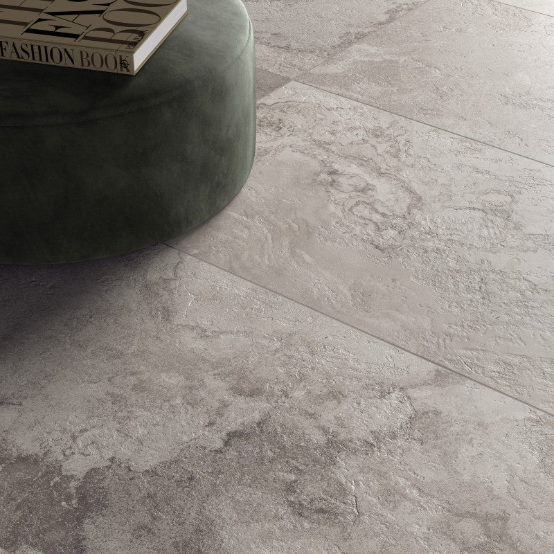 Alpes Raw Grey 60x120 Lappato - Gres Porcellanato di ABK - Prezzo solo €54.27! Compra ora su CEGO CERAMICHE
