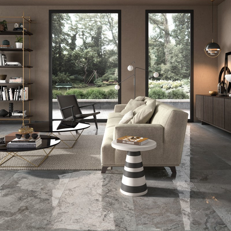 Alpes Raw Lead 60x120 Naturale - Gres Porcellanato di ABK - Prezzo solo €45.39! Compra ora su CEGO CERAMICHE