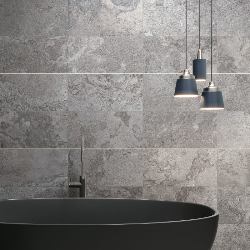 Alpes Raw Lead 60x120 Naturale - Gres Porcellanato di ABK - Prezzo solo €45.39! Compra ora su CEGO CERAMICHE