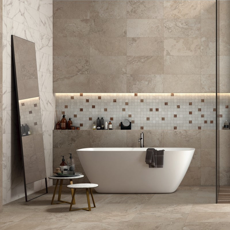 Alpes Raw Sand 60x120 Lappato - Gres Porcellanato di ABK - Prezzo solo €54.27! Compra ora su CEGO CERAMICHE