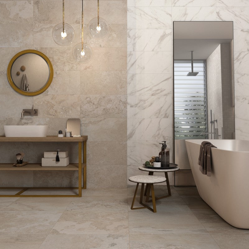 Alpes Raw Sand 60x120 Lappato - Gres Porcellanato di ABK - Prezzo solo €54.27! Compra ora su CEGO CERAMICHE