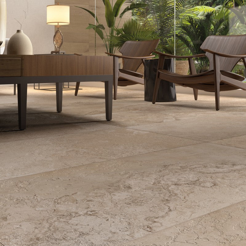 Alpes Raw Sand 60x120 Lappato - Gres Porcellanato di ABK - Prezzo solo €54.27! Compra ora su CEGO CERAMICHE