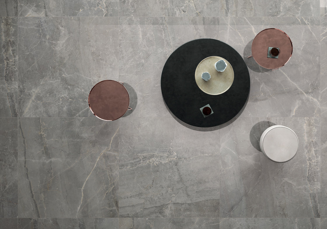 Noblesse Slimtech Grey Marble 120x120 6 plus Levigato - Gres Porcellanato di Lea Ceramiche - Prezzo solo €211.80! Compra ora su CEGO CERAMICHE