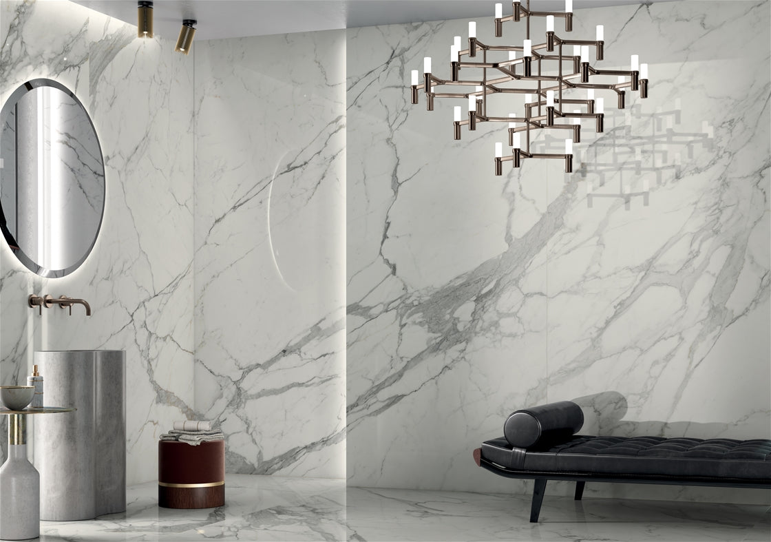 Noblesse Slimtech Pure Statuario 120x120 6 plus Levigato - Gres Porcellanato di Lea Ceramiche - Prezzo solo €211.80! Compra ora su CEGO CERAMICHE