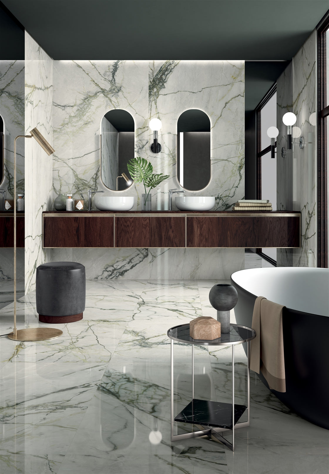 Noblesse Slimtech Calacatta Emerald 120x120 6 plus Levigato - Gres Porcellanato di Lea Ceramiche - Prezzo solo €211.80! Compra ora su CEGO CERAMICHE