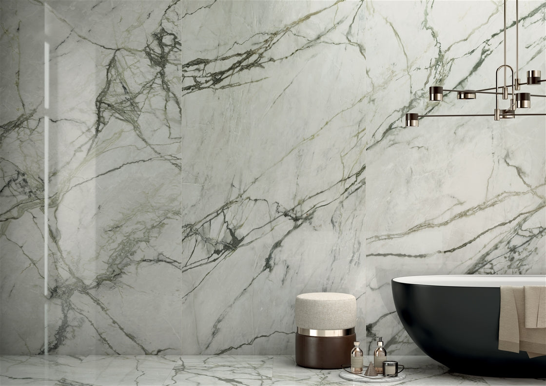 Noblesse Slimtech Calacatta Emerald 120x120 6 plus Levigato - Gres Porcellanato di Lea Ceramiche - Prezzo solo €211.80! Compra ora su CEGO CERAMICHE