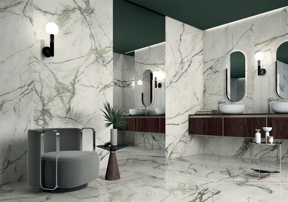 Lea Calacatta Emerald smooth 60x120 sp 6mm - Gres Porcellanato di Lea Ceramiche - Prezzo solo €98.56! Compra ora su CEGO CERAMICHE