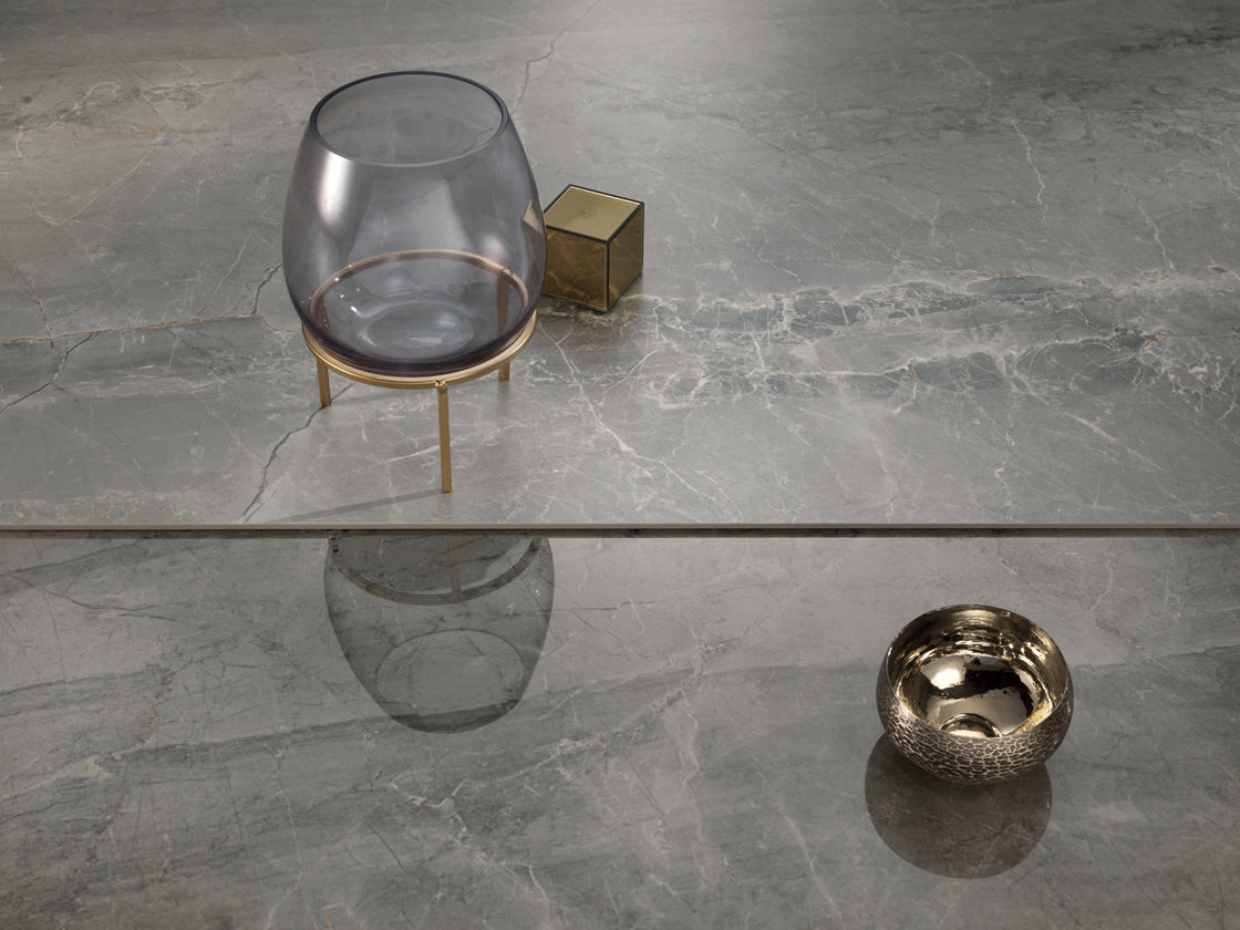 Noblesse Slimtech Grey Marble 120x120 6 plus Levigato - Gres Porcellanato di Lea Ceramiche - Prezzo solo €211.80! Compra ora su CEGO CERAMICHE