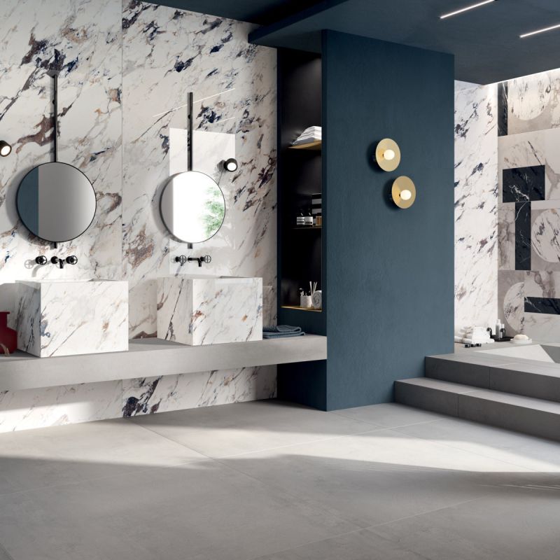 Sensi Up Breccia Melange 120x120 Lux - Gres Porcellanato di ABK - Prezzo solo €154.44! Compra ora su CEGO CERAMICHE
