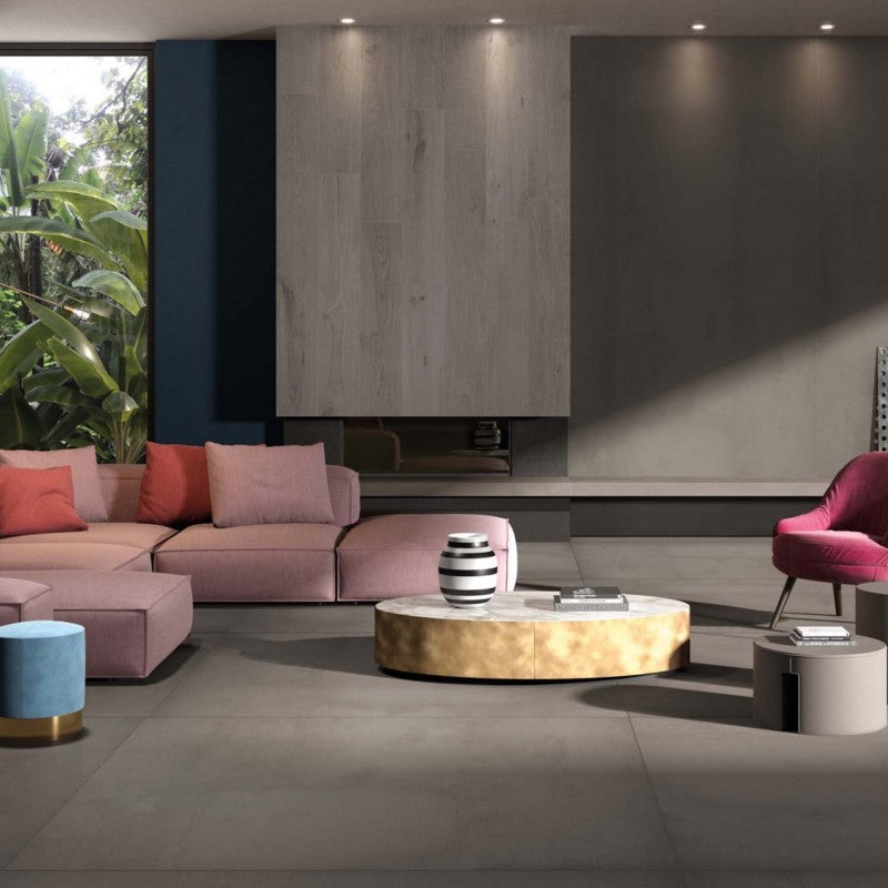 Crossroad Chalk Smoke 120x120 - Gres Porcellanato di ABK - Prezzo solo €119.47! Compra ora su CEGO CERAMICHE