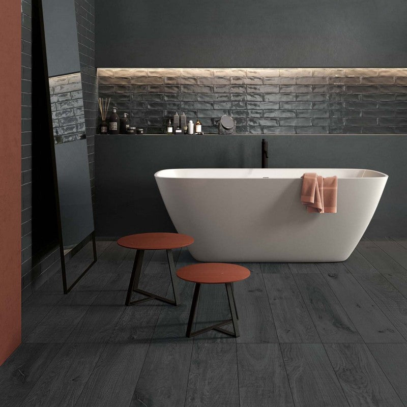 Crossroad Wood Coal 20x120 naturale - Gres Porcellanato di ABK - Prezzo solo €40.34! Compra ora su CEGO CERAMICHE