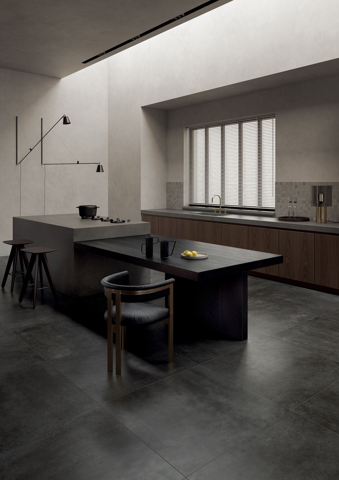 Concreto Dark naturale 60X60 - Gres Porcellanato di Lea Ceramiche - Prezzo solo €37.33! Compra ora su CEGO CERAMICHE