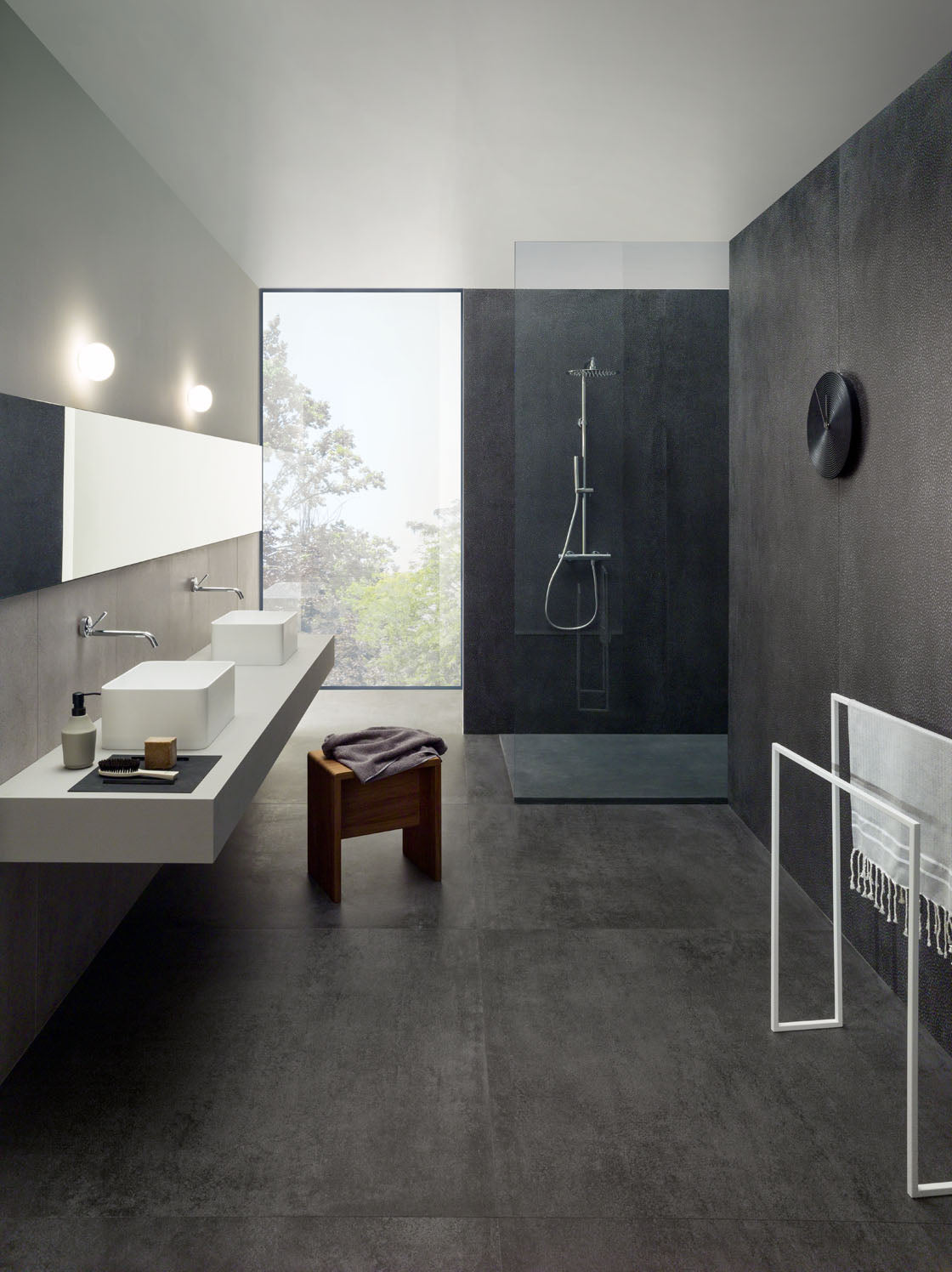 Concreto Dark naturale 60x120 - Gres Porcellanato di Lea Ceramiche - Prezzo solo €93.18! Compra ora su CEGO CERAMICHE