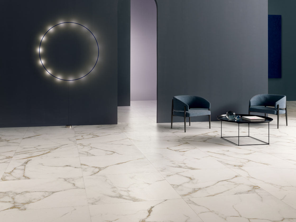 Noblesse Calacatta Oro 120x120 Levigato - Gres Porcellanato di Lea Ceramiche - Prezzo solo €56.02! Compra ora su CEGO CERAMICHE
