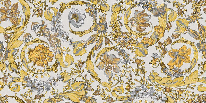 Versace Icons Barocco White Gold 60x120