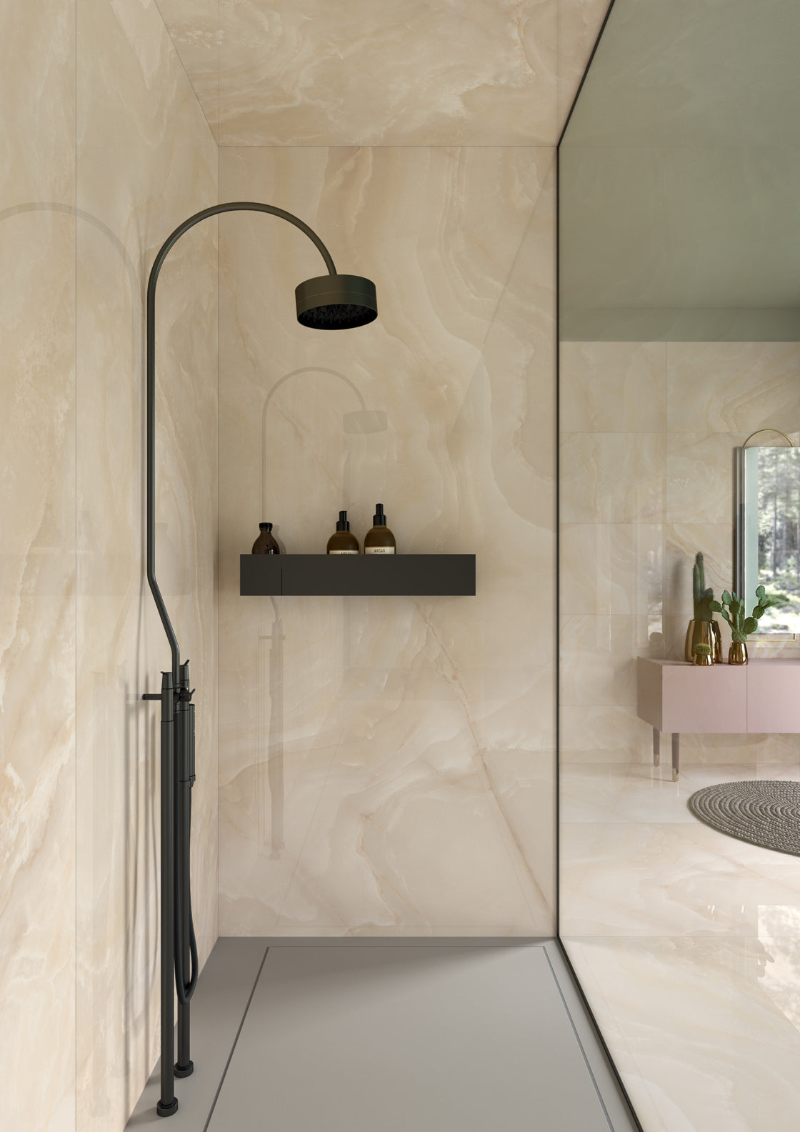Noblesse Slimtech Onyx Oyster 120x120 6 plus Levigato - Gres Porcellanato di Lea Ceramiche - Prezzo solo €211.80! Compra ora su CEGO CERAMICHE