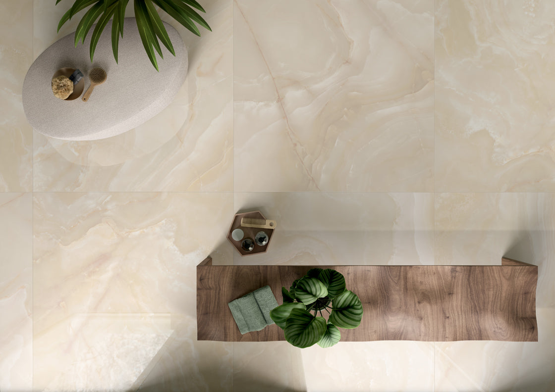 Noblesse Slimtech Onyx Oyster 120x120 6 plus Levigato - Gres Porcellanato di Lea Ceramiche - Prezzo solo €211.80! Compra ora su CEGO CERAMICHE