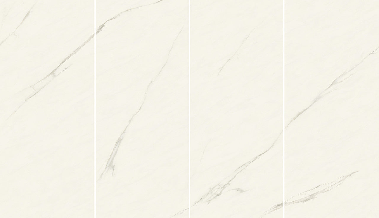 Marvel Meraviglia Calacatta Meraviglia 120x278 - 6mm Lapp. Kit Endless 4pcs - Gres Porcellanato di Atlas Concorde - Prezzo solo €1595! Compra ora su CEGO CERAMICHE