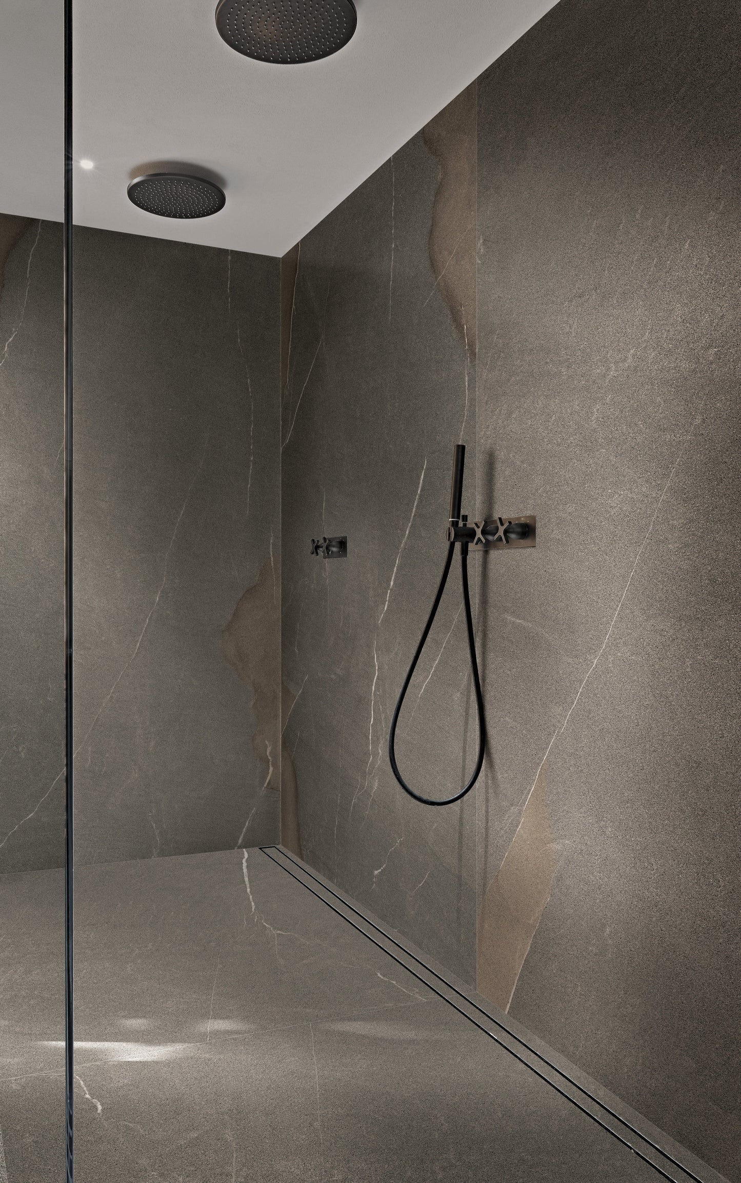 Coretech Satin Dark 120x120 6mm - Gres Porcellanato di Florim - Prezzo solo €176.73! Compra ora su CEGO CERAMICHE