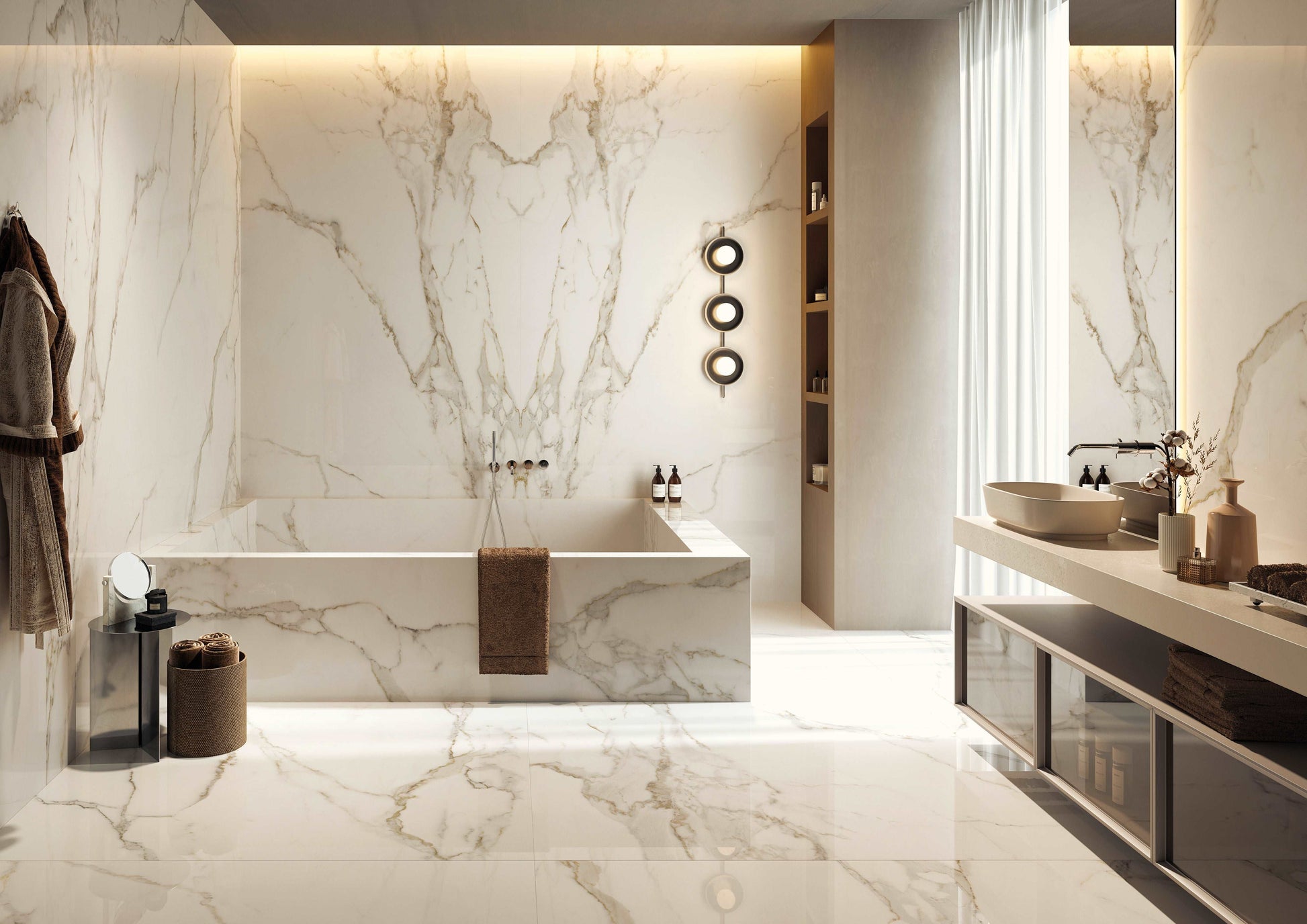 Calacatta Oro Lucido 60x120 Ava Ceramiche - Gres Porcellanato di LA FABBRICA AVA - Prezzo solo €60! Compra ora su CEGO CERAMICHE