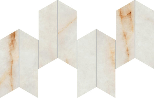 Marvel Diva Ice Crystal Mosaico Chevron Velvet 46,3x17,5 - Gres Porcellanato di Atlas Concorde - Prezzo solo €106.23! Compra ora su CEGO CERAMICHE