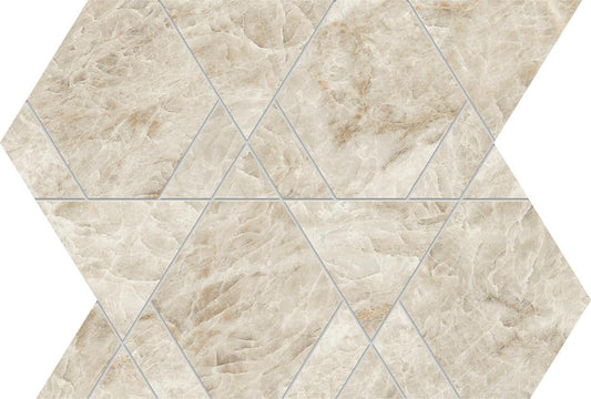 Marvel Diva Taj Mahal Mosaico Triangle Lapp. - Gres Porcellanato di Atlas Concorde - Prezzo solo €141.86! Compra ora su CEGO CERAMICHE