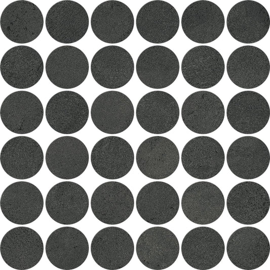 Boost Expression Carbon Mosaico Circle - Gres Porcellanato di Atlas Concorde - Prezzo solo €132.24! Compra ora su CEGO CERAMICHE