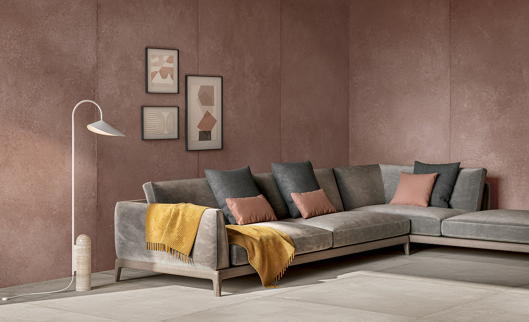 Pigmento Mattone 60x120 - Gres Porcellanato di Fondovalle - Prezzo solo €79! Compra ora su CEGO CERAMICHE
