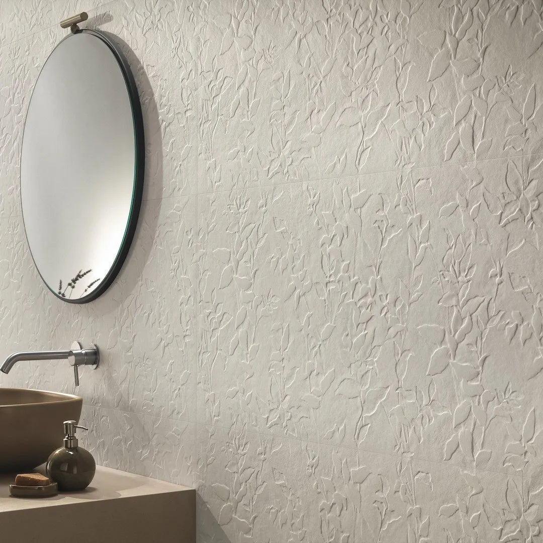 3D Wall Plaster Jasmine White 50x120 - Pasta Bianca di Atlas Concorde - Prezzo solo €85.05! Compra ora su CEGO CERAMICHE