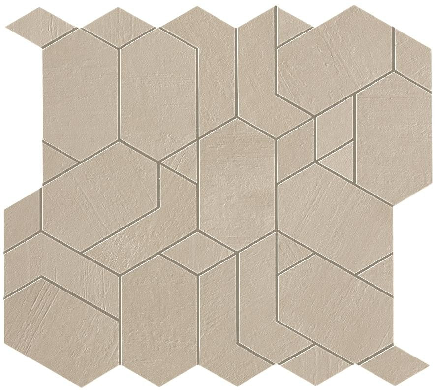 Boost Pro Cream Mosaico Shapes 31x33,5 - Gres Porcellanato di Atlas Concorde - Prezzo solo €149! Compra ora su CEGO CERAMICHE