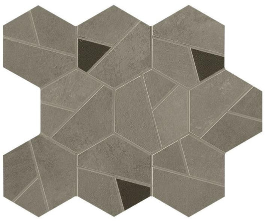 Boost Pro Taupe Mosaico Hex Coffee 25x28,5 - Gres Porcellanato di Atlas Concorde - Prezzo solo €119! Compra ora su CEGO CERAMICHE