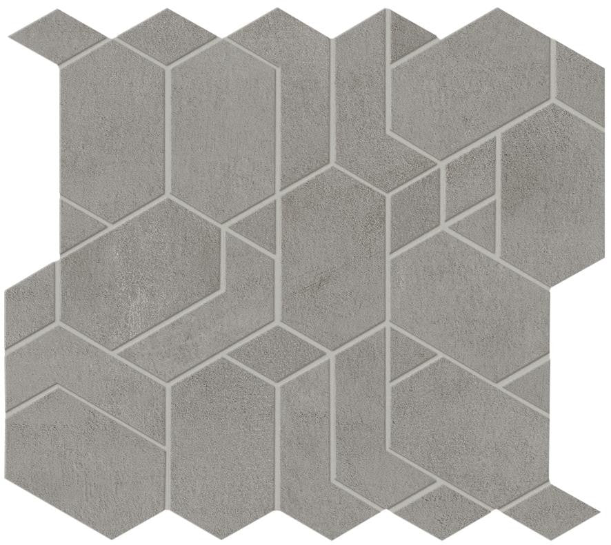 Boost Grey Mosaico Shapes 31x33,5 - Gres Porcellanato di Atlas Concorde - Prezzo solo €149! Compra ora su CEGO CERAMICHE